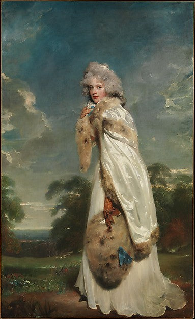 Sir Thomas Lawrence:Elizabeth Farren  Later Countess of Derb-16x12"(A3) Poster