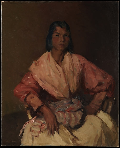 The Spanish Gypsy 1912-Robert Henri, Poster Print - Wall Art
