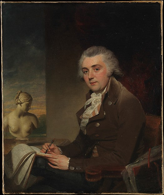 Sir William Beechey:Edward Miles -16x12"(A3) Poster