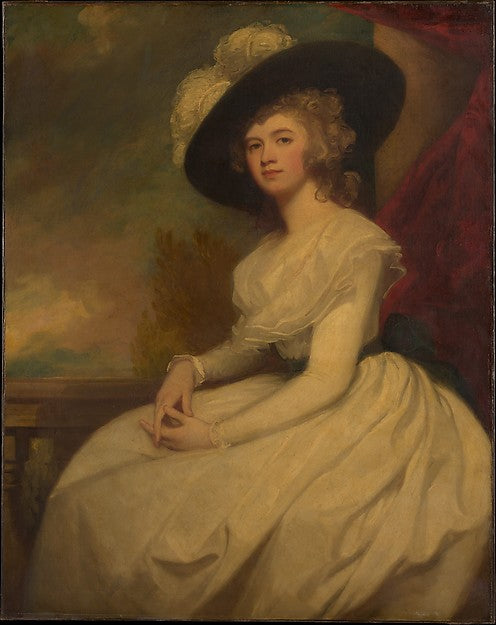 George Romney:Mrs. Bryan Cooke c1787–91-16x12"(A3) Poster