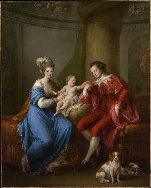 Angelica Kauffmann:Edward Smith Stanley  Twelfth Earl of Der-16x12"(A3) Poster