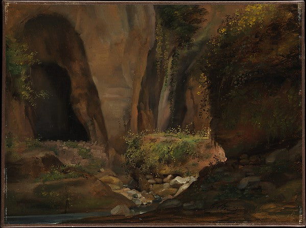 Claude Bonnefond:Ravine at Sorrento 1824-16x12"(A3) Poster