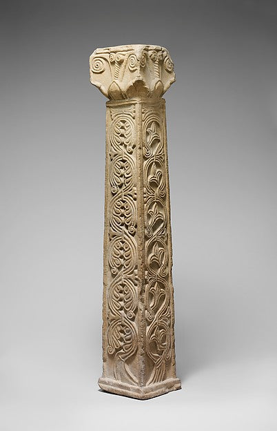 :Pillar with Capital 9th century-16x12"(A3) Poster