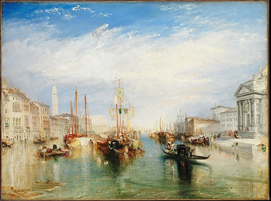 Joseph Mallord William Turner:Venice from the Porch of Madon-16x12"(A3) Poster