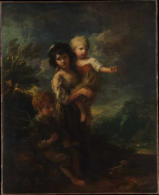 François Chauveau:Head of a Child on the Bow of a Ship from -16x12"(A3) Poster