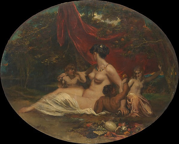 William Etty:Allegory -16x12"(A3) Poster