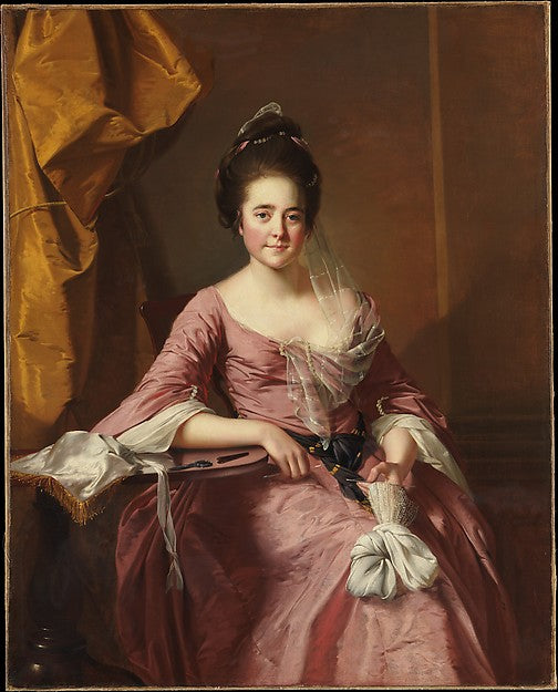 Joseph Wright:Portrait of a Woman c1770-16x12