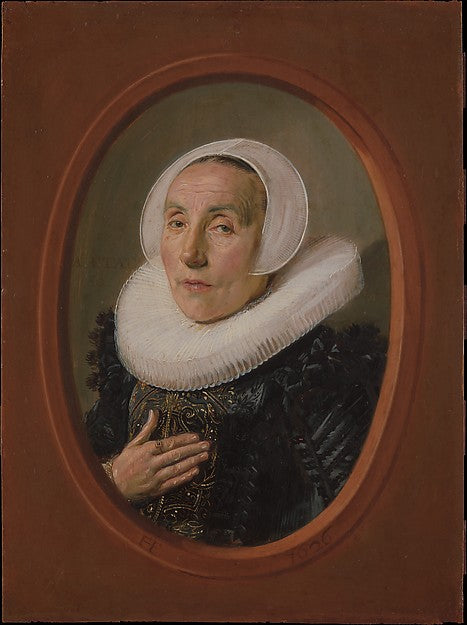 Frans Hals:Anna van der Aar 1626-16x12"(A3) Poster