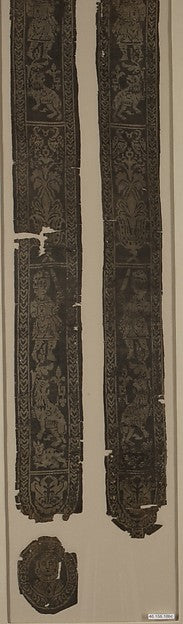 :Tunic Bands with Warriors 7th–9th century-16x12