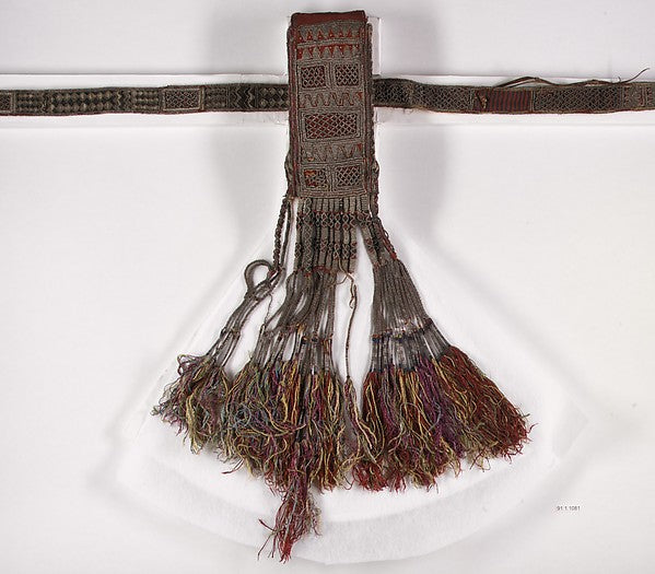 :Belt and Pouch 18th–19th century-16x12"(A3) Poster