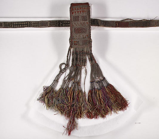 :Belt and Pouch 18th–19th century-16x12"(A3) Poster