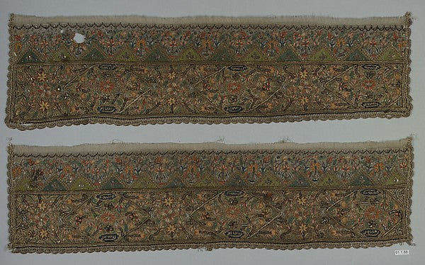 :Towel Ends 19th century-16x12"(A3) Poster