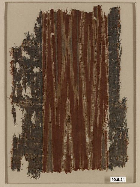 :Ikat Textile Fragment 9th–10th century-16x12"(A3) Poster