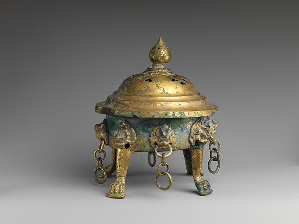 Covered Incense Burner,  Poster Print Wall Art