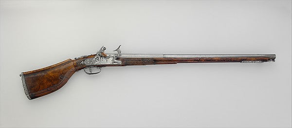 Carbine with Flintlock alla Fiorentina c1660–70,  Poster Print Wall Art