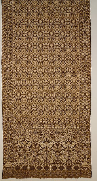 Drapery fabric 1875–80,  Poster Print