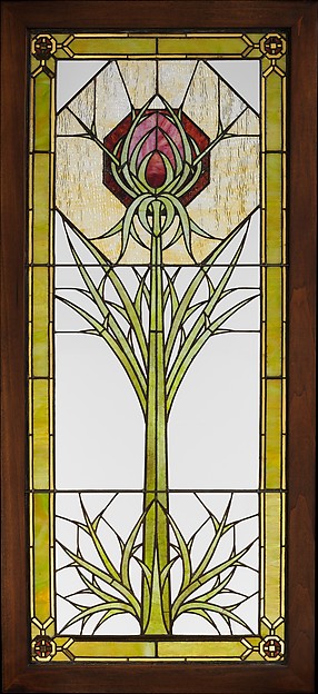 Window from the James A. Patton House c1901,16X12"(A3) Poster