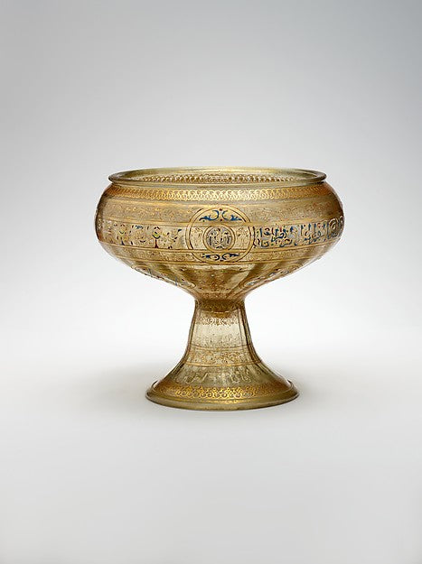 :Footed Bowl with Eagle Emblem mid-13th century-16x12"(A3) Poster