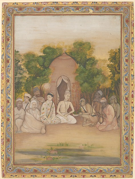 Mir Kalan Khan:A Gathering of Holy Men of Different Faiths c-16x12"(A3) Poster