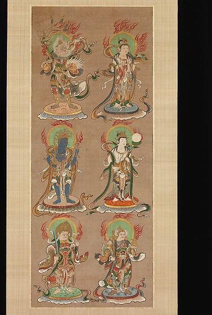 ,Twelve Deva Kings 16th cent,Japan ukiyo-e Period Image,16x12"(A3) Poster