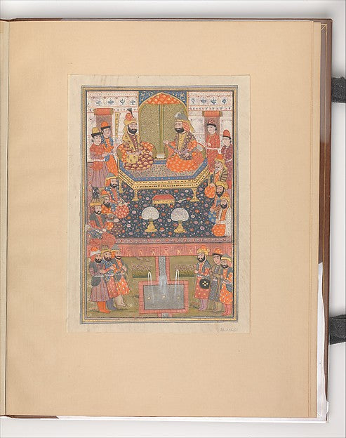 :Unidentified Scene from a Shahnama late 19th–early 20th cen-16x12"(A3) Poster