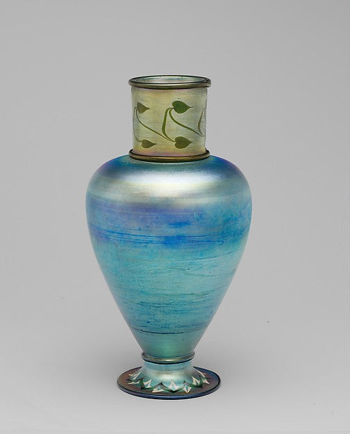 Vase c1911 Louis Comfort Tiffany,  Poster Print