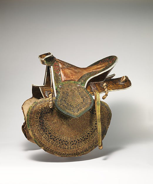 Saddle late 16th–17th cent,16X12
