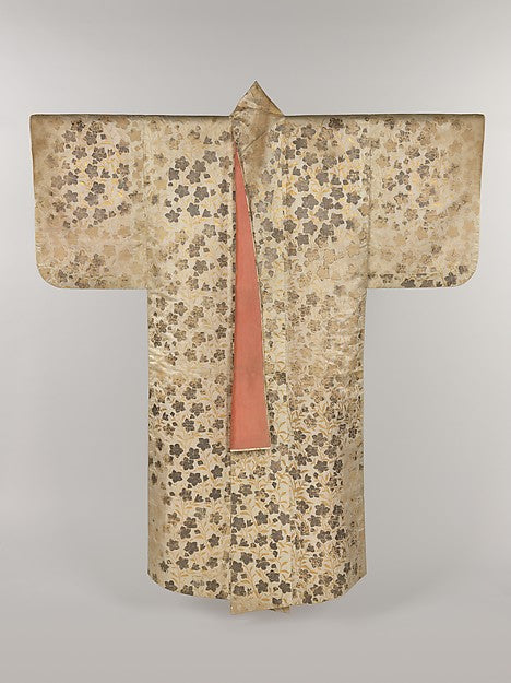 ,Noh Costume with Chinese Bellflowers 18th cent,Classic Ming China Image,16x12"(A3) Poster