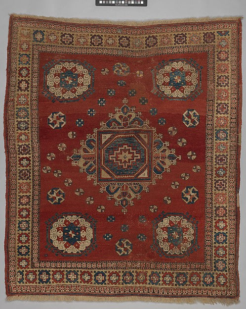 :‘Ghirlandaio’ Carpet 19th century-16x12"(A3) Poster