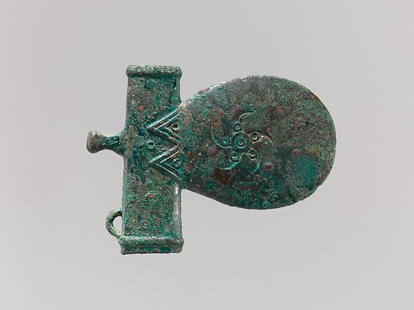 ,Ax Head with Oval-Shaped Blade 10th–8th cent B.C.,16x12