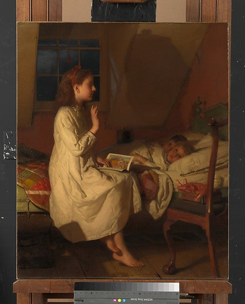Story of Golden Locks c1870-Seymour Joseph Guy, Poster Print - Wall Art
