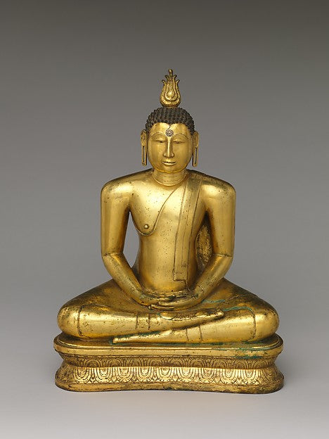 Buddha Seated in Meditation 16th cent,16x12"(A3)Poster