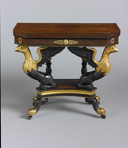 Card Table 1815–25 Attributed to Duncan Phyfe,  Poster Print