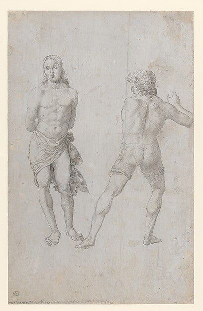 Italian, Veneto:The Flagellation early 16th century-16x12"(A3) Poster