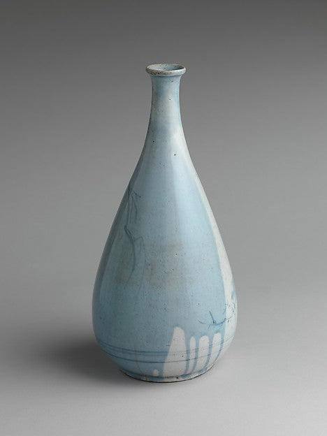 ,Wine Bottle with a Bird on a Rock under a Willow Tree,16x12"(A3) Poster