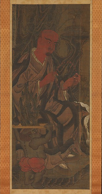 ,Arhats late 14th cent,Japan ukiyo-e Period Image,16x12"(A3) Poster