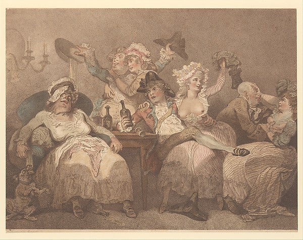 A Sketch from Nature January 24, 1784-William Paulet Carey, Af,16x12"(A3)Poster