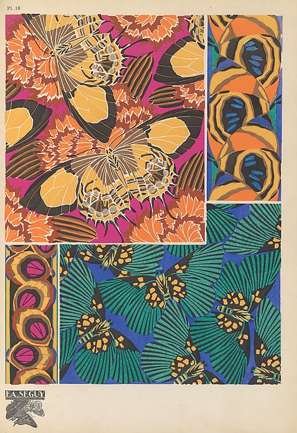 :Papillons Pl. 18 [c1920-29]-16x12"(A3) Poster