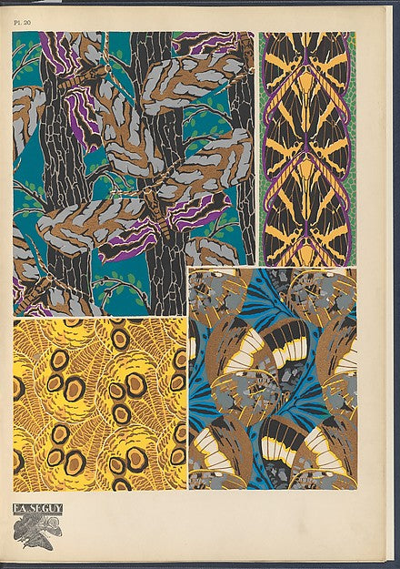 :Papillons Pl. 20 [c1920-29]-16x12"(A3) Poster