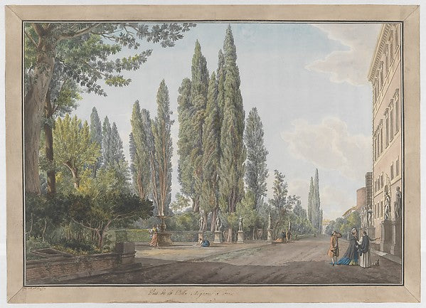 Villa Montalto Negroni c1780-Giovanni Volpato, Abraham Louis R,  Poster Print Wall Art