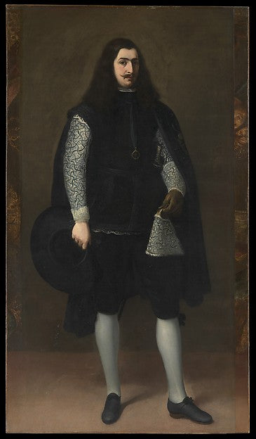 Bartolomé Estebán Murillo:A Knight of Alcántara or Calatrava-16x12"(A3) Poster
