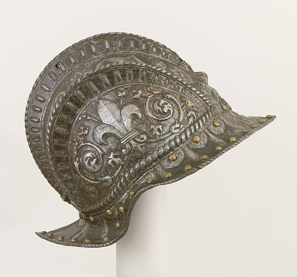 Burgonet for the Farnese Guard c1545–47,  Poster Print Wall Art