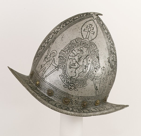 Pointed Morion c1570–80,  Poster Print Wall Art