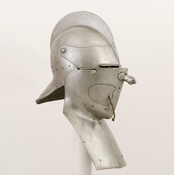Sallet and Buff for a Rennzeug in the Saxon Fashion c1570–1600,  Poster Print Wall Art