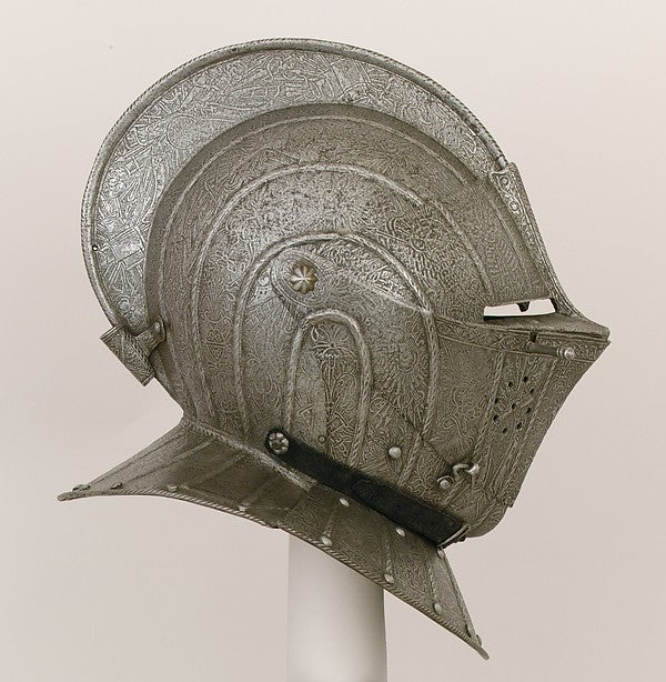 Close Helmet for the Field c1600–1610,  Poster Print Wall Art