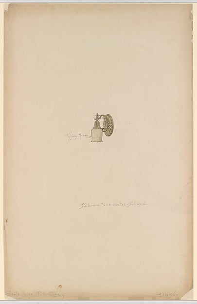 Design for a wall sconce c1905–20 Possibly Tiffany Glass Compa,  Poster Print Wall Art