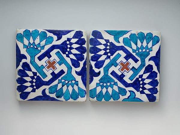 :Tile late 15th century-16x12"(A3) Poster