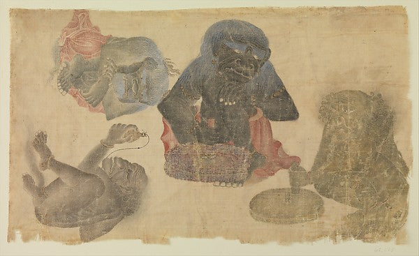 :Four Captive Demons 1470–1500-16x12