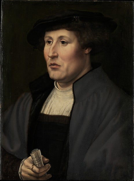 Jan Gossart ):Portrait of a Man c1520–25-16x12"(A3) Poster