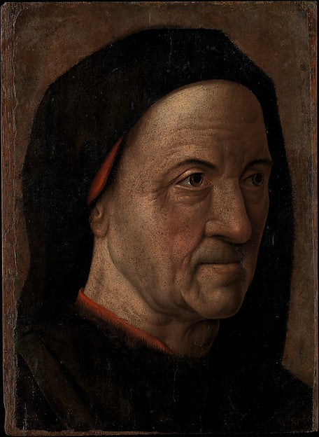 Hugo van der Goes:Portrait of an Old Man c1470–75-16x12"(A3) Poster